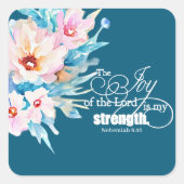 主のフローラ スクエアシール (正面)