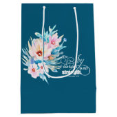 主のフローラ ミディアムペーパーバッグ (裏面)