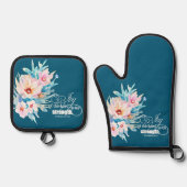 主のフローラ 鍋つかみ&鍋敷きセット (正面)