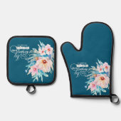 主のフローラ 鍋つかみ&鍋敷きセット (正面)