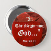 主のボタンを賞賛する 缶バッジ (正面&裏面)