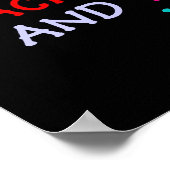 主のポスターバイブル教会の聖句に信頼 ポスター (角)