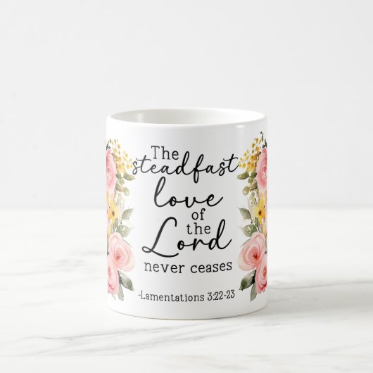 主の不滅の愛 コーヒーマグカップ (中央)