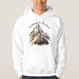 主の中に強くありなさい！ パーカ