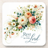 主の中に残るフローラ コースター (正面)