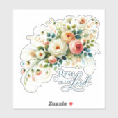 主の中に残るフローラ シール (シート)