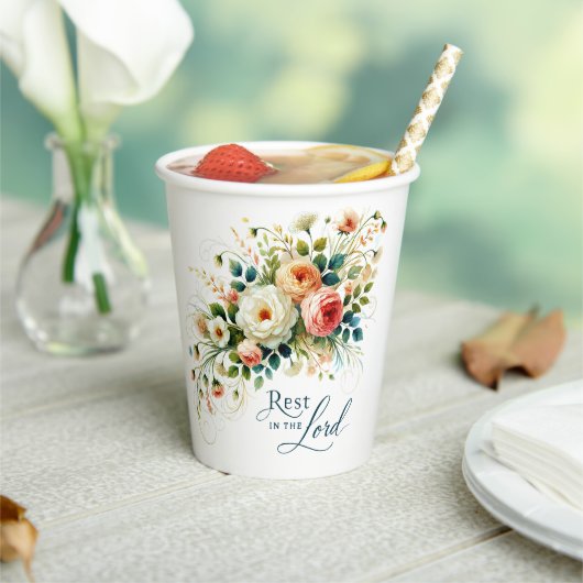 主の中に残るフローラ 紙コップ (インサイチュ)