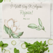 主の信仰に喜感動的ぶ聖なる書物、 経典 キッチンタオル (折り畳み)