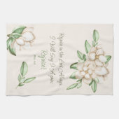 主の信仰に喜感動的ぶ聖なる書物、 経典 キッチンタオル (横)