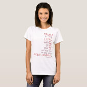 主の信頼 Tシャツ (正面フル)