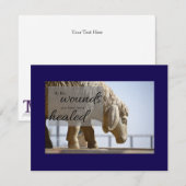 主の傷によって私たちは癒される カード (正面/裏面)