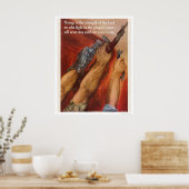 主の力に強い ポスター (キッチン)