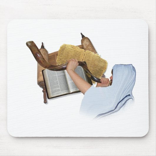 主の単語を宣言して下さい マウスパッド (正面)