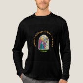 主の受胎告知 トライブレンドTシャツ (正面)