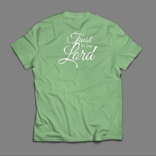 主の台本を信頼す伝統的る感動的 Tシャツ