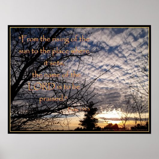 主の名 ポスター (正面)