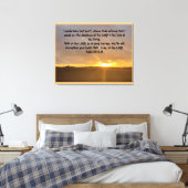 主の善し。 キャンバスプリント (インサイチュ (寝室))