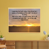 主の善し。 キャンバスプリント (インサイチュ (リビング))