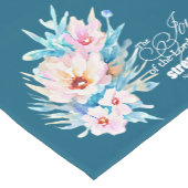 主の喜びの花 ショートテーブルランナー (コーナー)