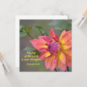 主の喜びはあなたの力である! カード (正面/裏面インサイチュ)