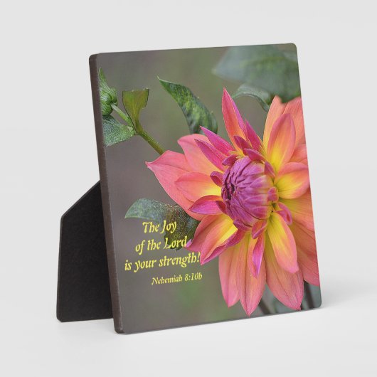 主の喜びはあなたの力である！ フォトプラーク (正面)