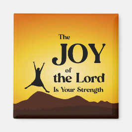 主の喜びはあなたの力である マグネット