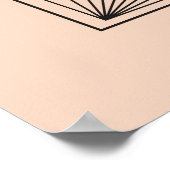 主の喜びはあなたの力アートデコ ポスター (角)