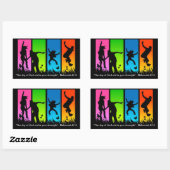 主の喜びはあなたの力ネヘミヤ8:10 長方形シール (シート)