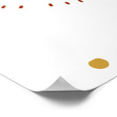 主の喜びはいつもクリスマスウォールアート ポスター (角)