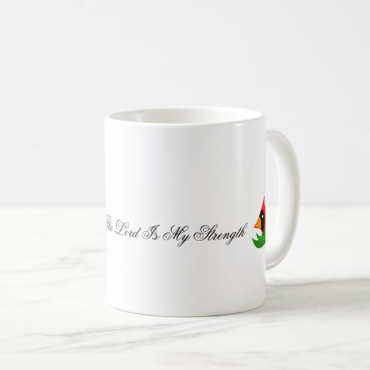 主の喜びは私の力だ コーヒーマグカップ (正面右)