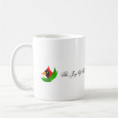主の喜びは私の力だ コーヒーマグカップ (左)
