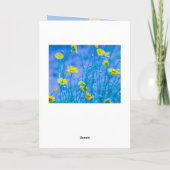 主の喜びは私の力であるネヘミヤ8:10 カード (裏面)