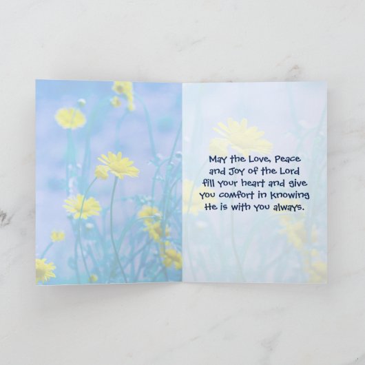 主の喜びは私の力であるネヘミヤ8:10 カード (内部)