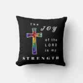 主の喜びは私の力である クッション (正面)