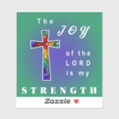 主の喜びは私の力である シール (シート)