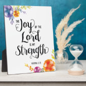 主の喜びは私の力である フォトプラーク (側面)