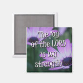 主の喜びは私の力である マグネット (正面/裏面)