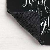 主の喜びは私の力 キリスト教Tシャツ マウスパッド (コーナー)