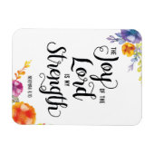 主の喜びは私の強さの磁石である マグネット (横)