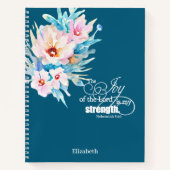 主の喜びフローラ ノートブック (正面)