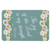 主の喜び私の強みキリスト教の聖句 マグネット (横)