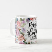 主の喜び – クリスチャン感動的ス コーヒーマグカップ (正面左)