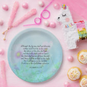 主の喜び – ハバクク3:17,18 ペーパープレート (パーティー)