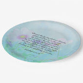 主の喜び – ハバクク3:17,18 ペーパープレート (アングル)