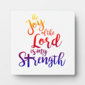 主の喜び フォトプラーク (正面)