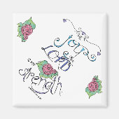 主の喜び マグネット (正面)