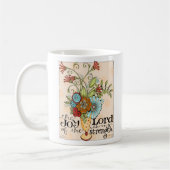 主の喜び-マグ コーヒーマグカップ (左)
