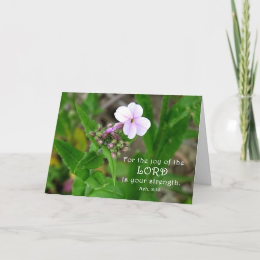 主の喜び – 聖なる書物、 経典カード サンキューカード (正面)