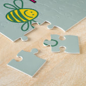 主の声は力強い聖句である ジグソーパズル (側面)