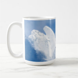 主の天使がエンカのまわりにンプ，詩篇34:7 マグカップ